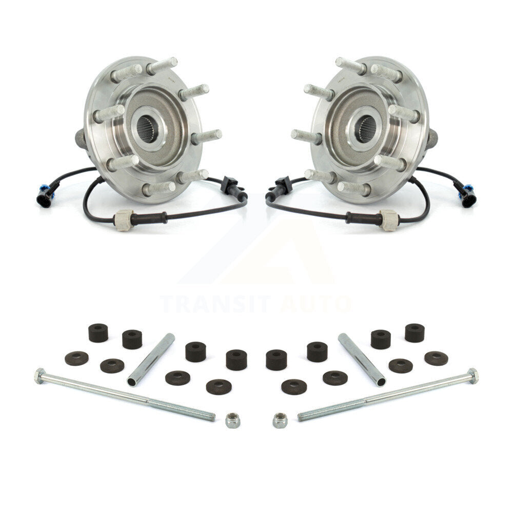 Kit de liaison d'assemblage de roulement de moyeu avant, pour Chevrolet GMC Sierra 3500 Silverado RWD