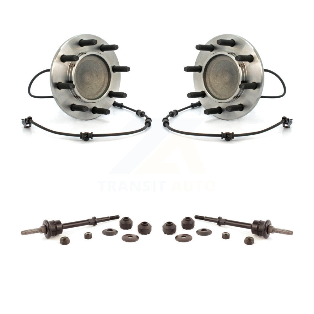 Ensemble de roulement de moyeu avant et Kit de liaison pour Dodge Ram 2003 2005 2500 3500 RWD