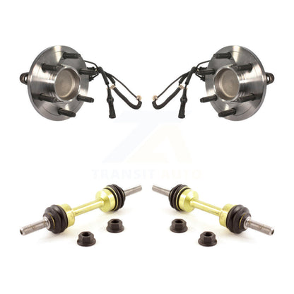 Ensemble de roulement de moyeu avant et Kit de liaison pour Ford Expedition Lincoln Navigator RWD