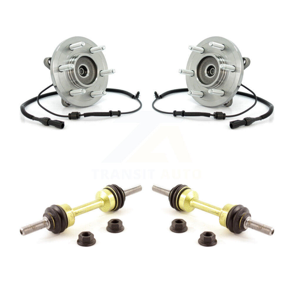 Ensemble de roulement de moyeu avant et Kit de liaison pour Ford Expedition Lincoln Navigator
