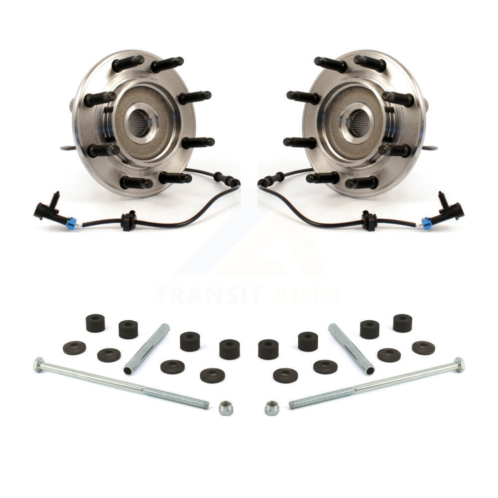 Kit d'assemblage et de liaison de roulement de moyeu avant, pour Chevrolet GMC Sierra 2500 HD Silverad