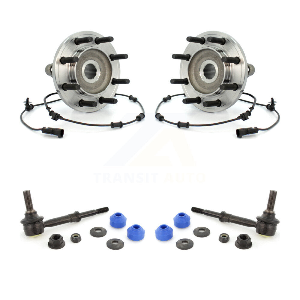 Ensemble de roulement de moyeu avant et Kit de liaison pour Dodge Ram 2500 3500 K7T-100725