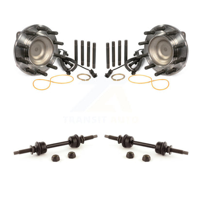 Ensemble de roulement de moyeu avant et Kit de liaison pour Ford F-450 Super Duty F-550 4X2