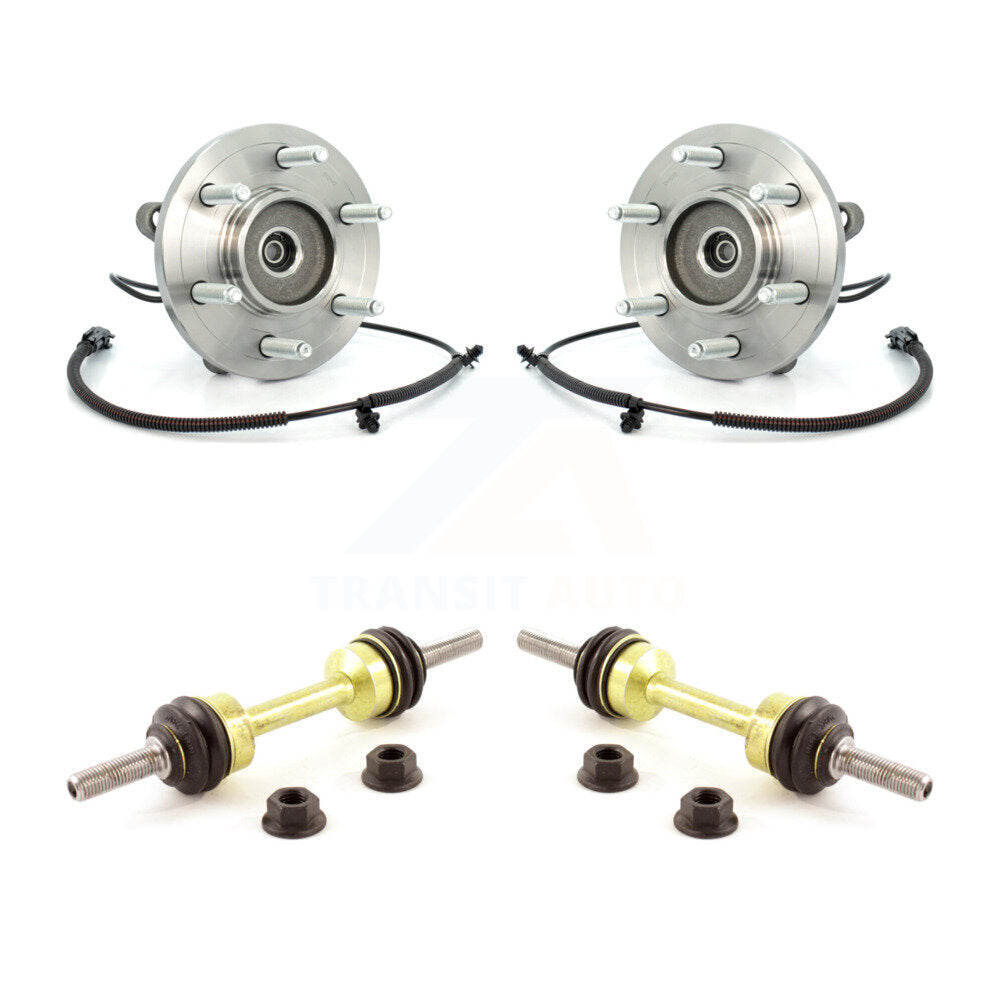 Ensemble de roulement de moyeu avant et Kit de liaison pour Ford Expedition Lincoln Navigator 4WD