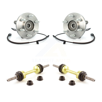 Ensemble de roulement de moyeu avant et Kit de liaison pour Ford Expedition Lincoln Navigator 4WD