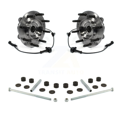Ensemble de roulement de moyeu avant et Kit de liaison pour GMC Chevrolet Sierra 2500 HD Silverad