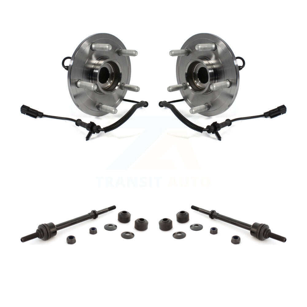Ensemble de roulement de moyeu avant et kit de liaison pour Ram 1500 Classic 4WD K7T-100742