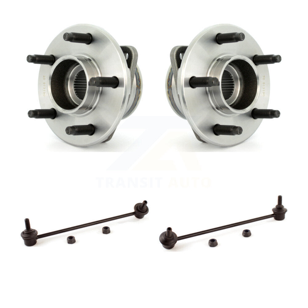 Ensemble de roulement de moyeu avant et Kit de liaison pour Saturn Vue Pontiac Torrent Chevrole