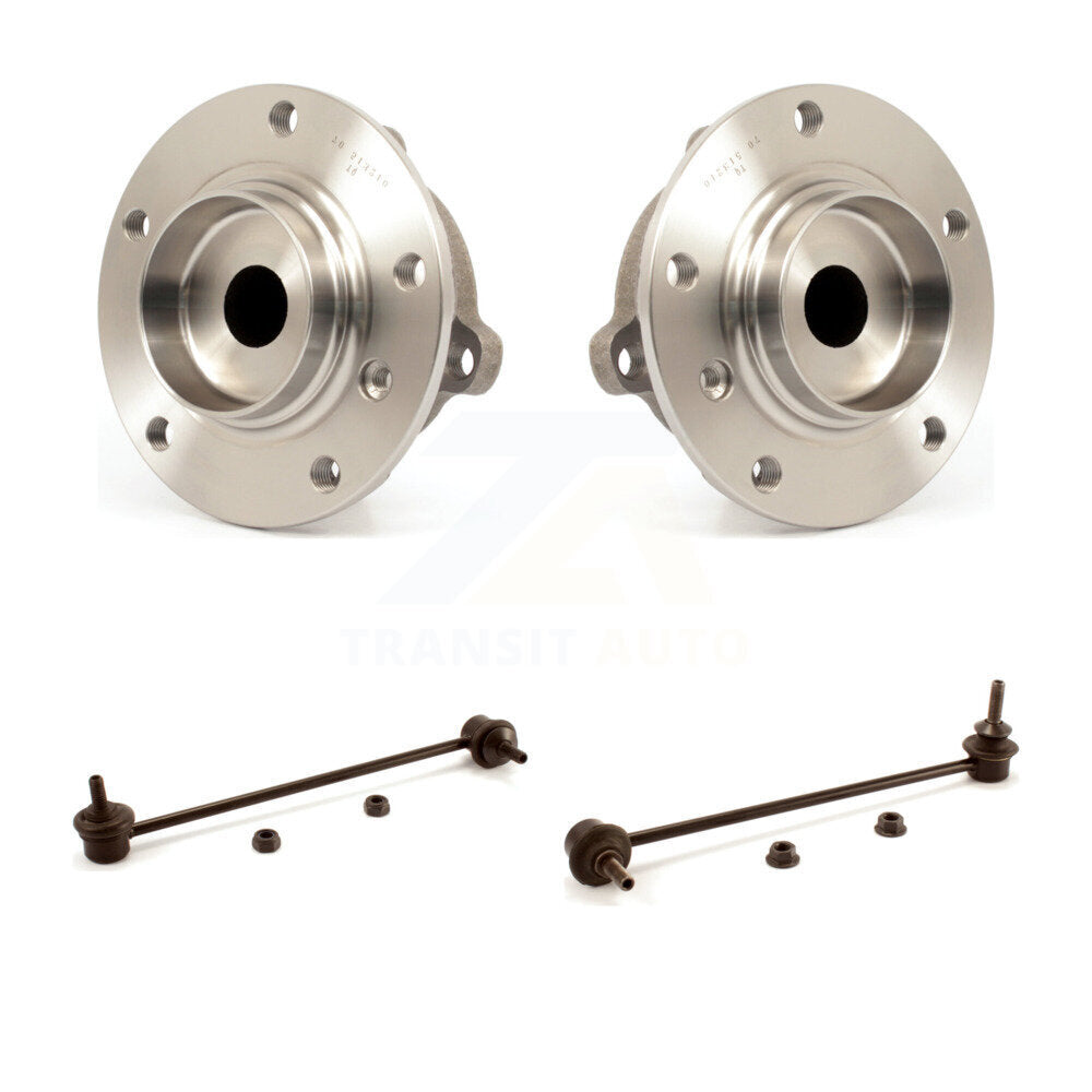 Ensemble de roulement de moyeu avant et Kit de liaison pour BMW 530i 525i 528i 550i 545i 535i