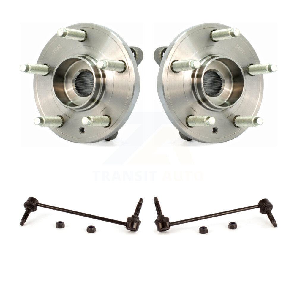 Ensemble de roulement de moyeu avant et Kit de liaison pour Ford Flex Taurus Lincoln MKT MKS