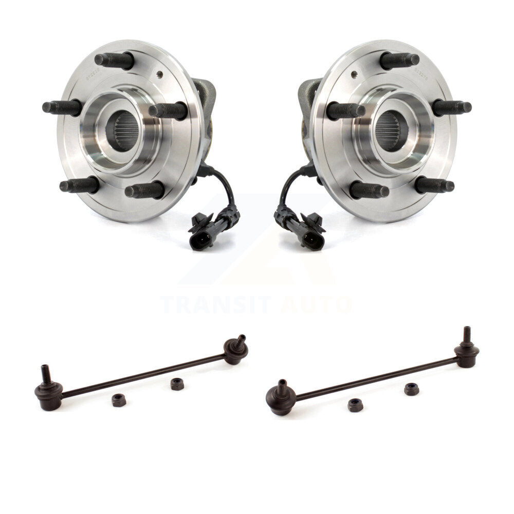 Ensemble de roulement de moyeu avant et Kit de liaison pour Chevrolet Equinox Pontiac Torrent