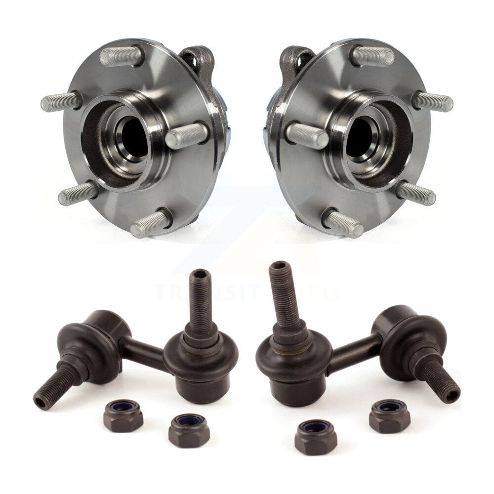 Ensemble de roulement de moyeu avant et kit de liaison pour INFINITI M35 M45 RWD 2006-2010