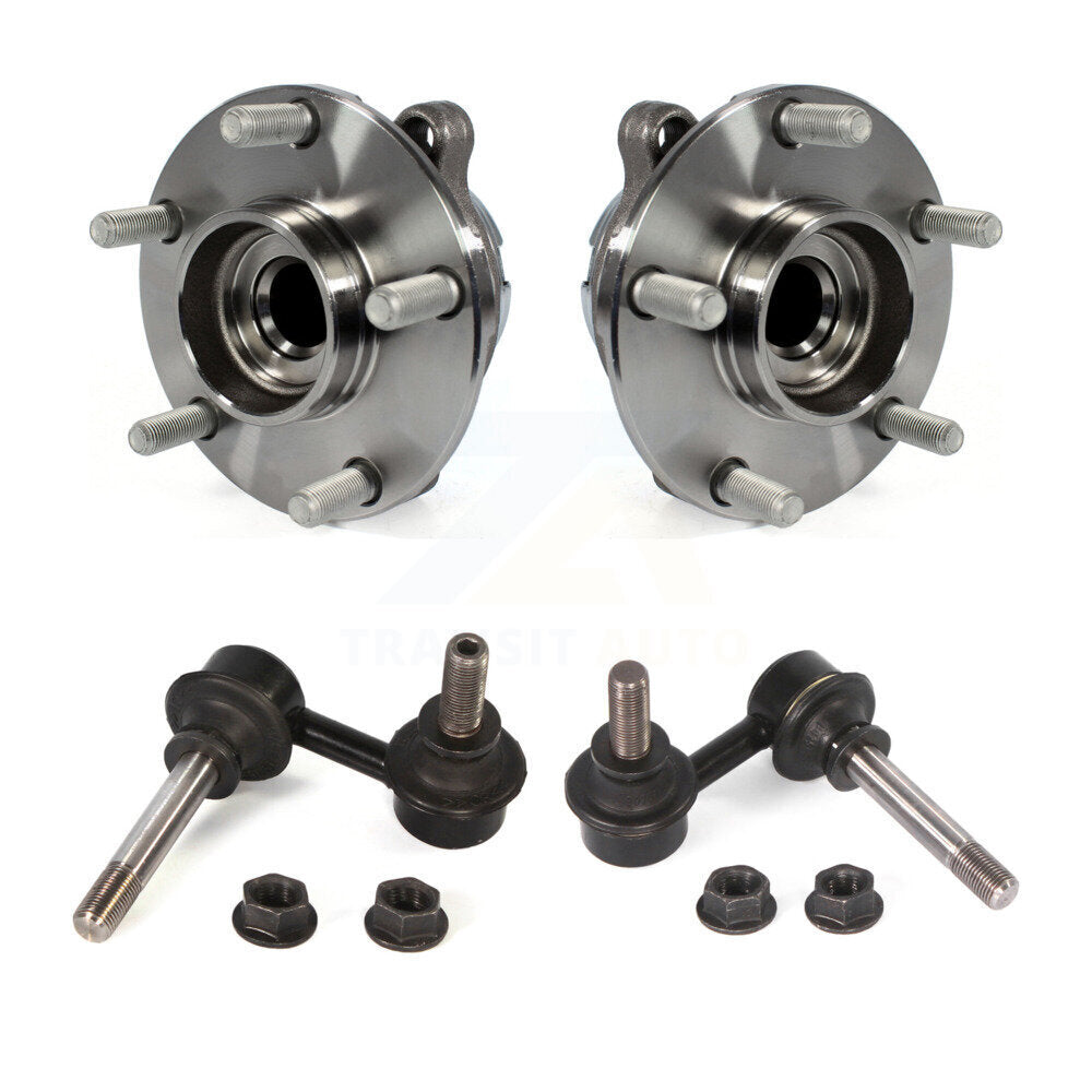 Ensemble de roulement de moyeu avant et Kit de liaison pour INFINITI FX35 QX70 FX37 RWD