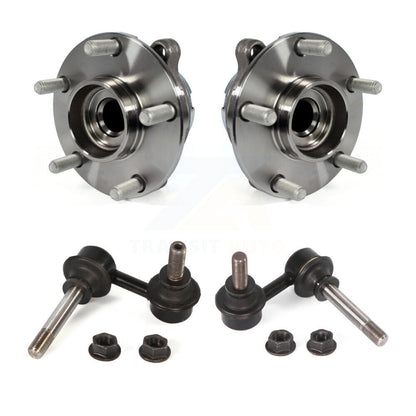 Ensemble de roulement de moyeu avant et Kit de liaison pour INFINITI FX35 QX70 FX37 RWD