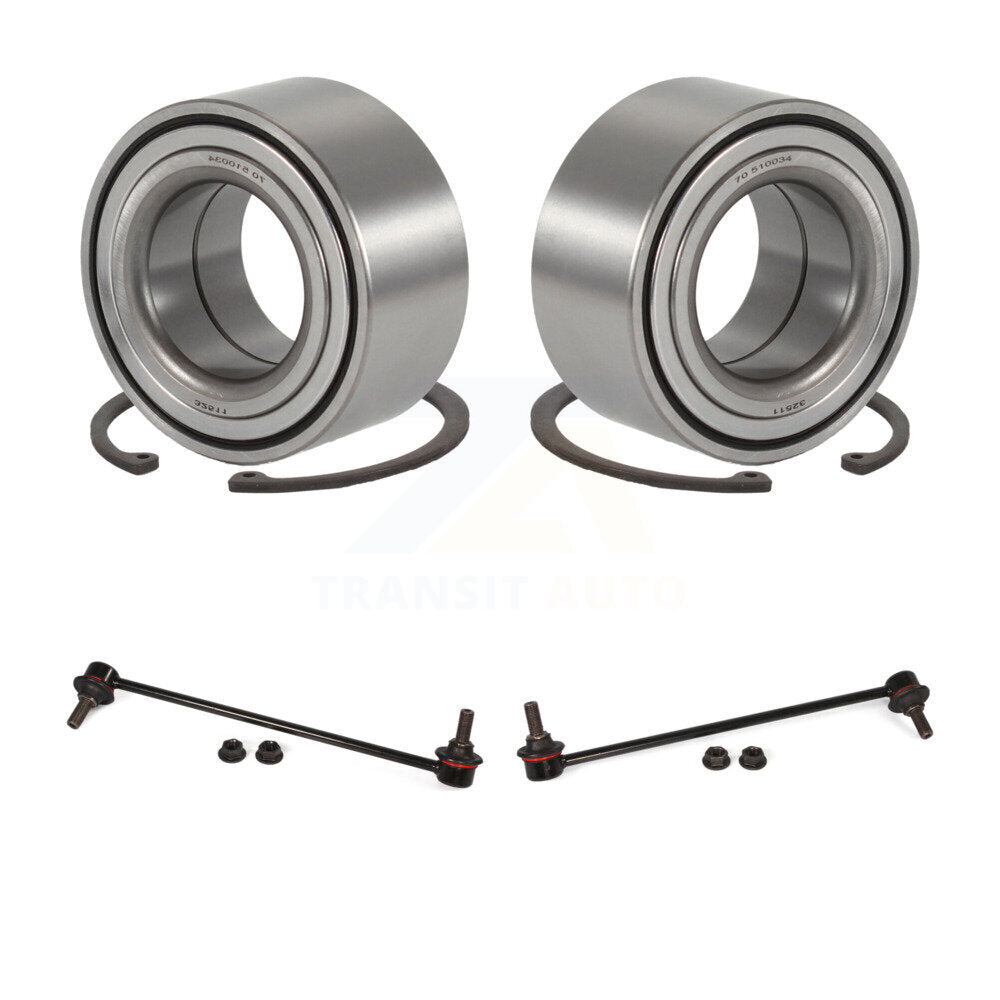 Kit de roulement et de liaison de roue avant pour Hyundai Sonata, centre à longueur de 12.64 pouces