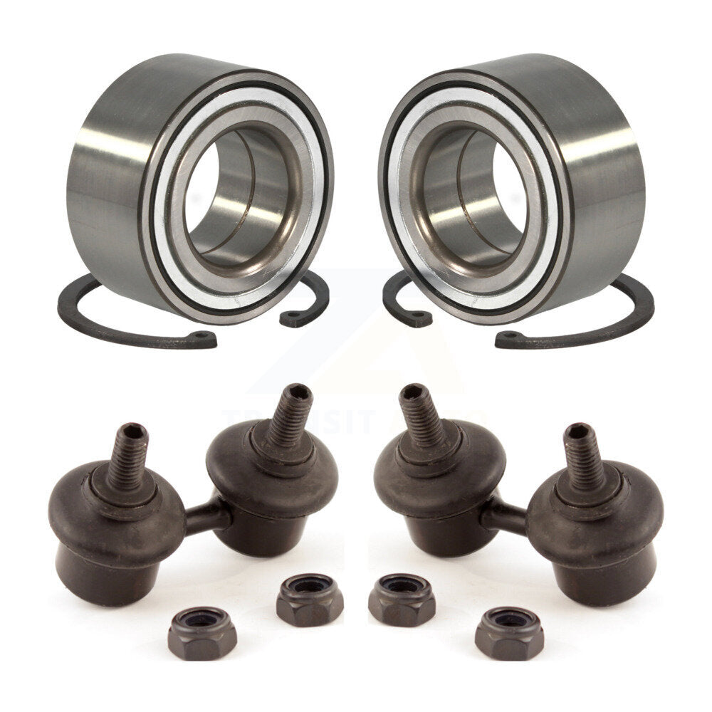 Kit de roulement de roue avant et de liaison de suspension pour Hyundai Elantra 2001-2006