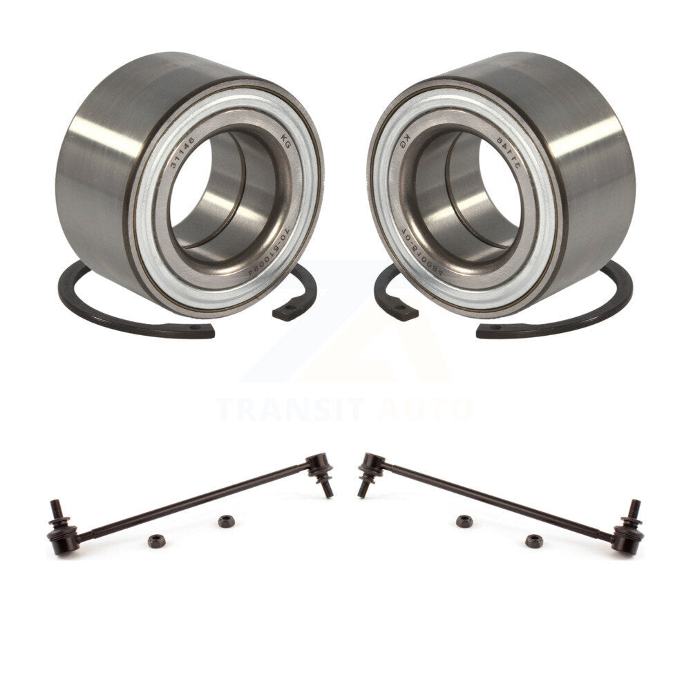 Kit de roulement de roue avant et de liaison de suspension pour Toyota Prius V 2017-2018