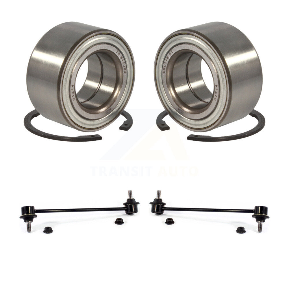 Kit de roulement de roue avant et de liaison de suspension pour Jaguar X-Type 2002-2008