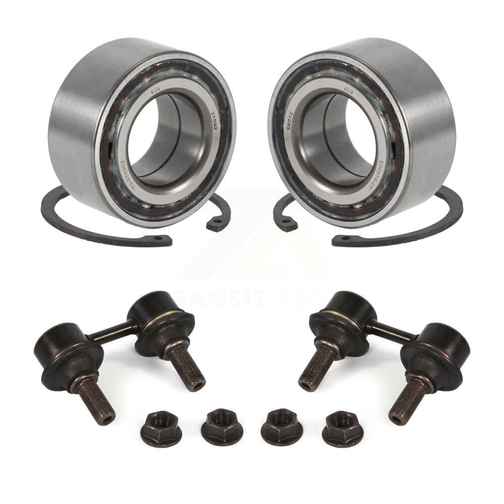 Kit de roulement de roue avant et de liaison de suspension pour Toyota RAV4 4 portes 1996-2000