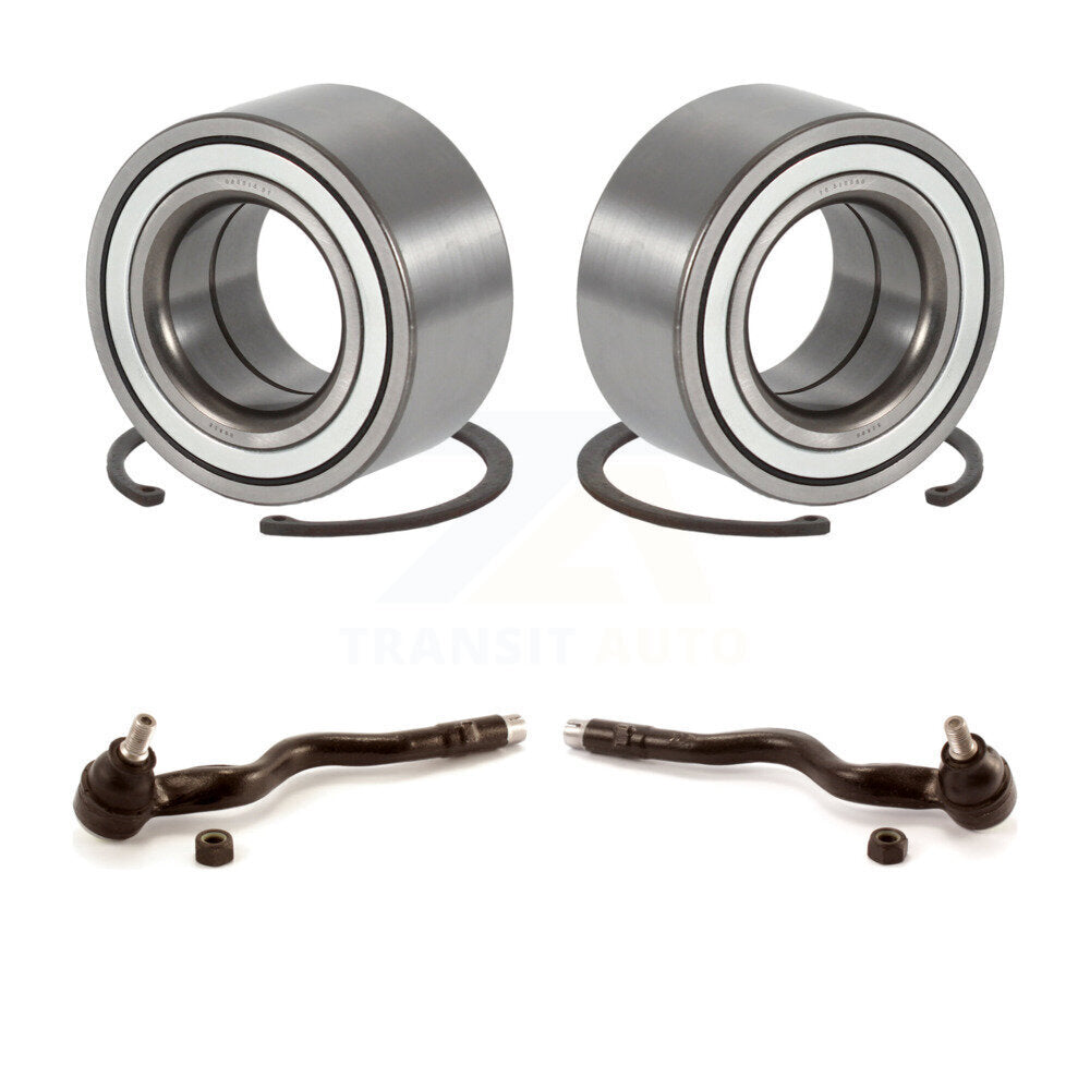 Kit de roulement de roue avant et d'extrémité de biellette de direction pour BMW 325i 330i 2001-2005 K7T-101030