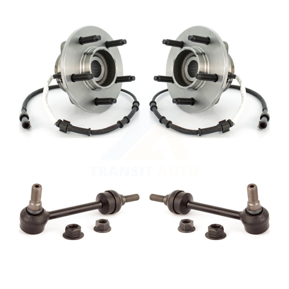 Ensemble de roulement de moyeu avant et kit de liaison pour Ford F-150 4WD 2004 avec 4 roues AB