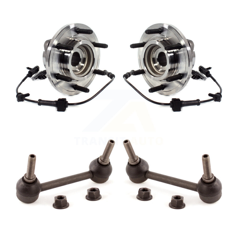 Ensemble de roulement de moyeu avant et Kit de liaison pour Hummer H3T H3 2009 – 2010 K7T-101041