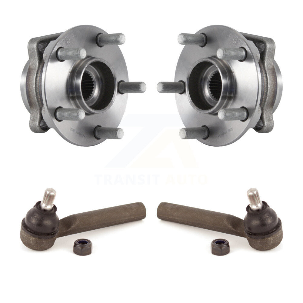 Kit de roulement de roue avant et d'extrémité de biellette de direction pour Subaru Crosstrek Forester Impreza X