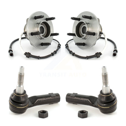 Kit de roulement de roue avant et d'extrémité de biellette de direction pour Ford F-150 4WD 2004 avec 4 roues AB