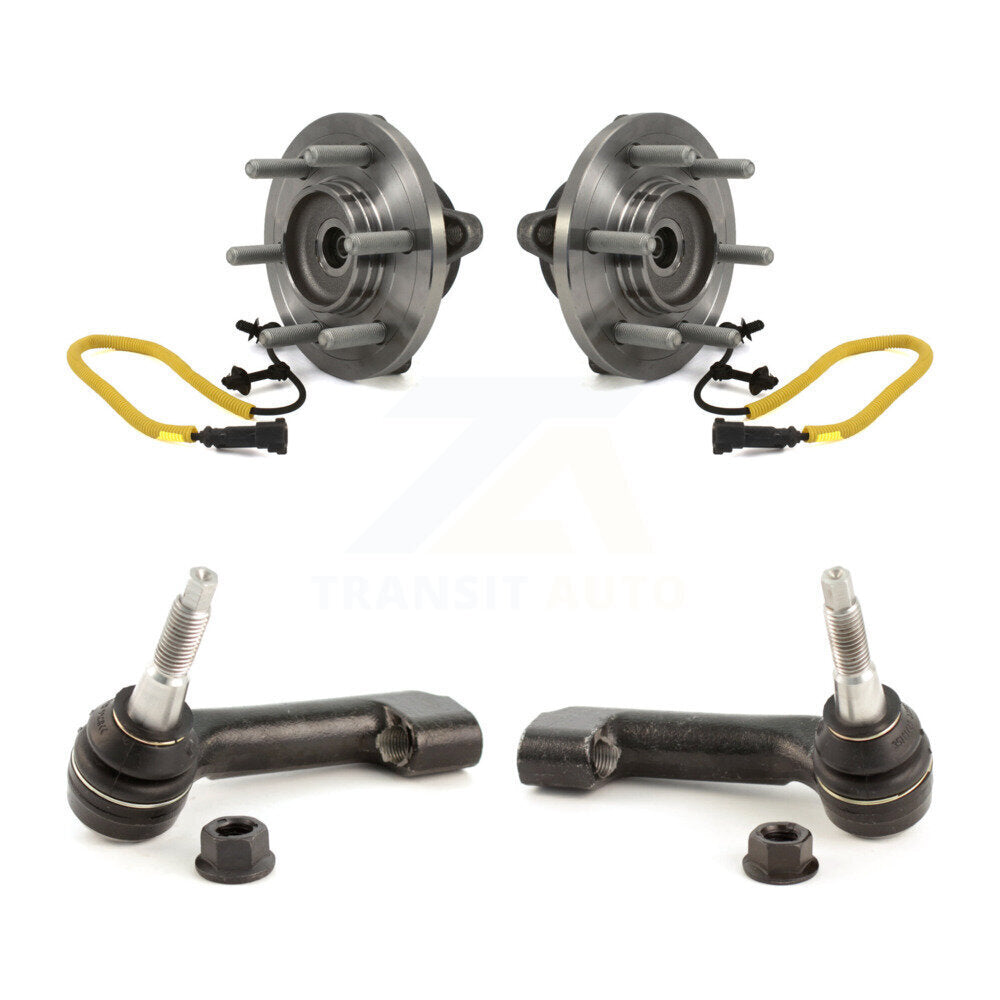 Kit de roulement de roue avant et d'extrémité de biellette de direction pour Ford F-150 K7T-101066