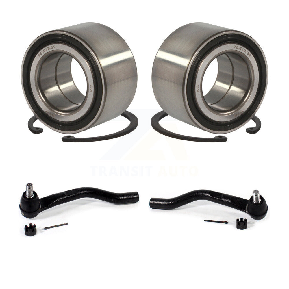Kit de roulement de roue avant et d'extrémité de biellette de direction pour Honda Civic K7T-101080