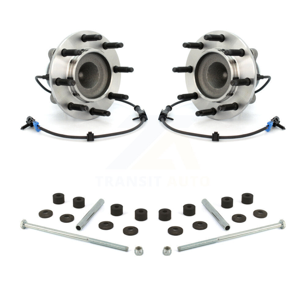 Ensemble de roulement de moyeu avant et Kit de liaison pour GMC Chevrolet Savana 2500 Express 350