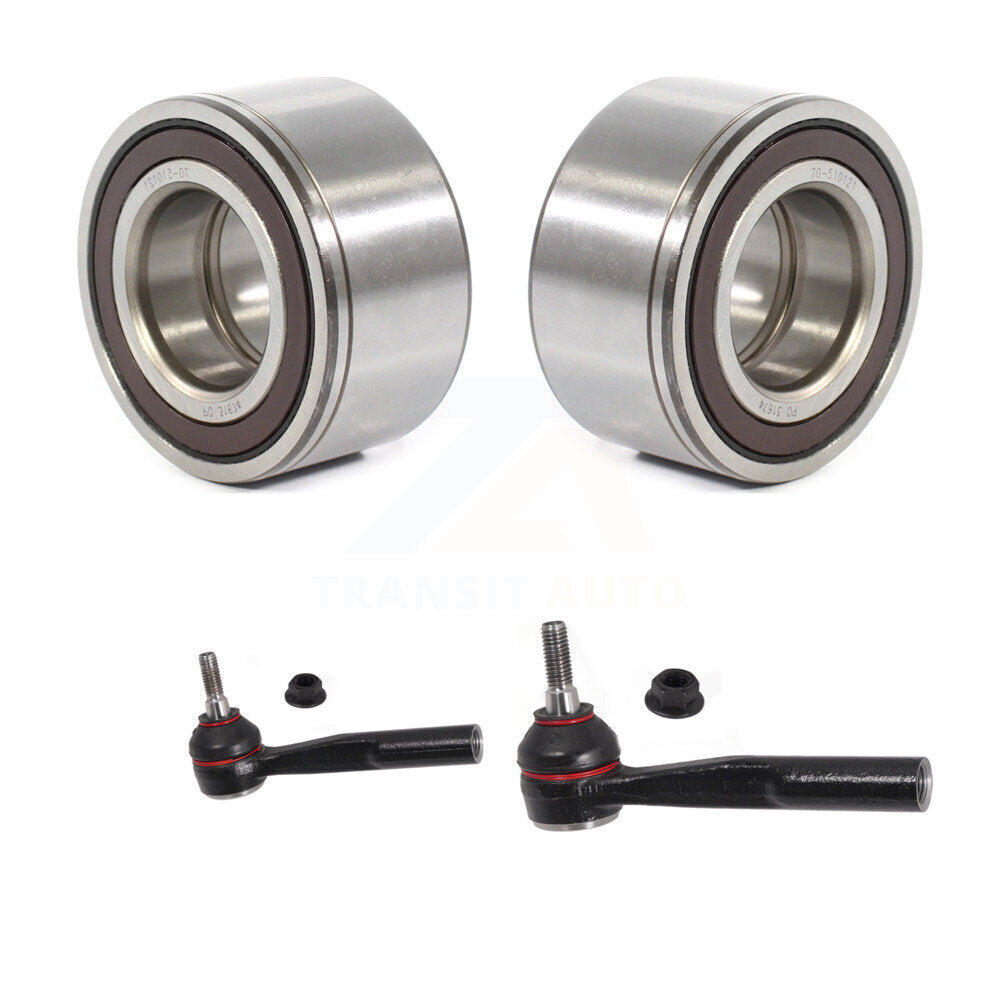 Kit de roulement de roue avant et d'extrémité de biellette de direction pour Fiat 500L 2014-2018 K7T-101239