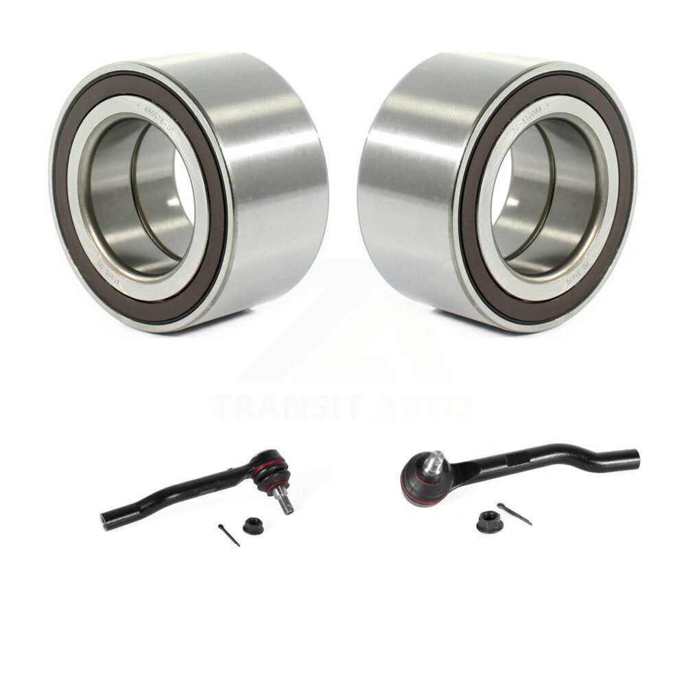 Kit de roulement de roue avant et d'extrémité de biellette de direction pour Honda Ridgeline 2017 – 2019 K7T-10125