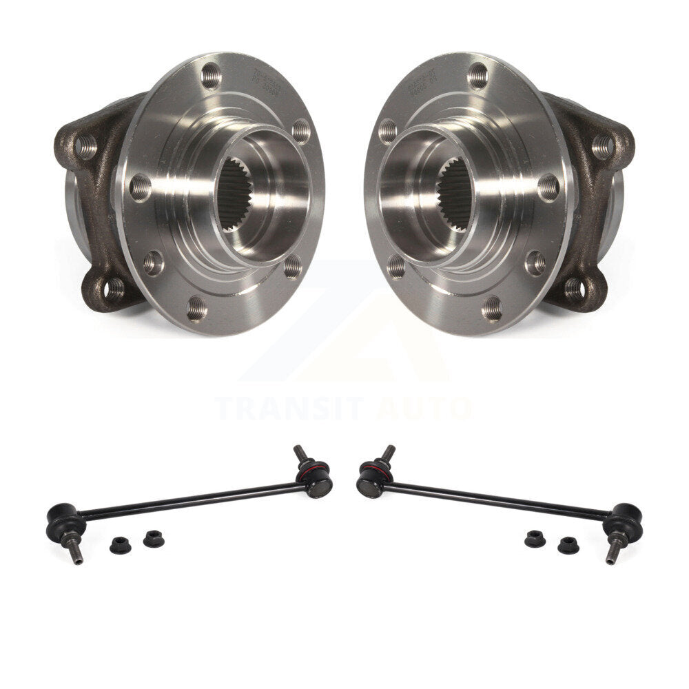 Ensemble de roulement de moyeu avant et Kit de liaison pour Jeep Cherokee avec suspension tout-terrain