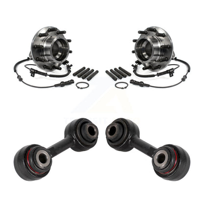 Ensemble de roulement de moyeu avant et Kit de liaison pour Ford F-550 Super Duty F-450 4 X