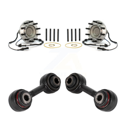 Ensemble de roulement de moyeu avant et Kit de liaison pour Ford F-550 Super Duty F-450 4X2