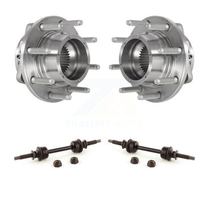 Ensemble de roulement de moyeu avant et Kit de liaison pour Ford F-350 Super Duty F-250 4WD