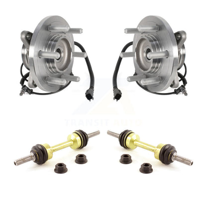 Ensemble de roulement de moyeu avant et Kit de liaison pour Ford Expedition Lincoln Navigator 4WD