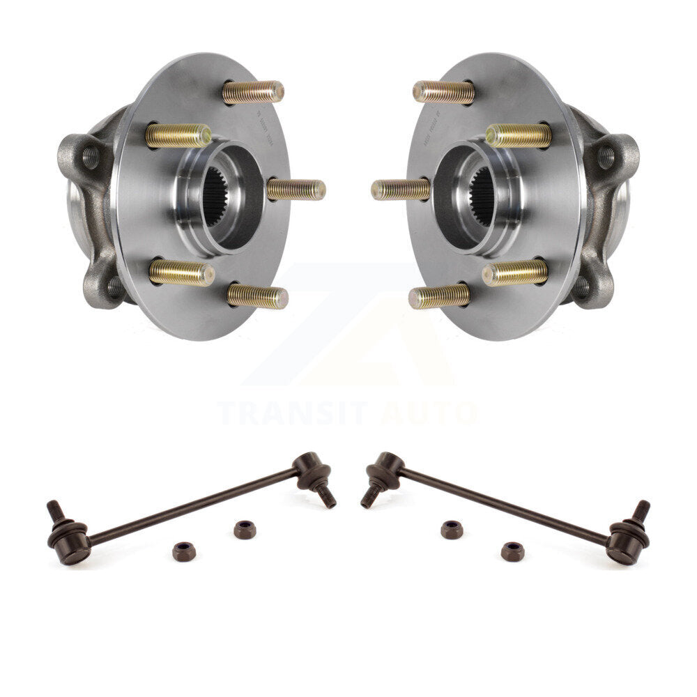 Ensemble de roulement de moyeu avant et Kit de liaison pour Lexus RX350 RX450h RX350L RX450hL