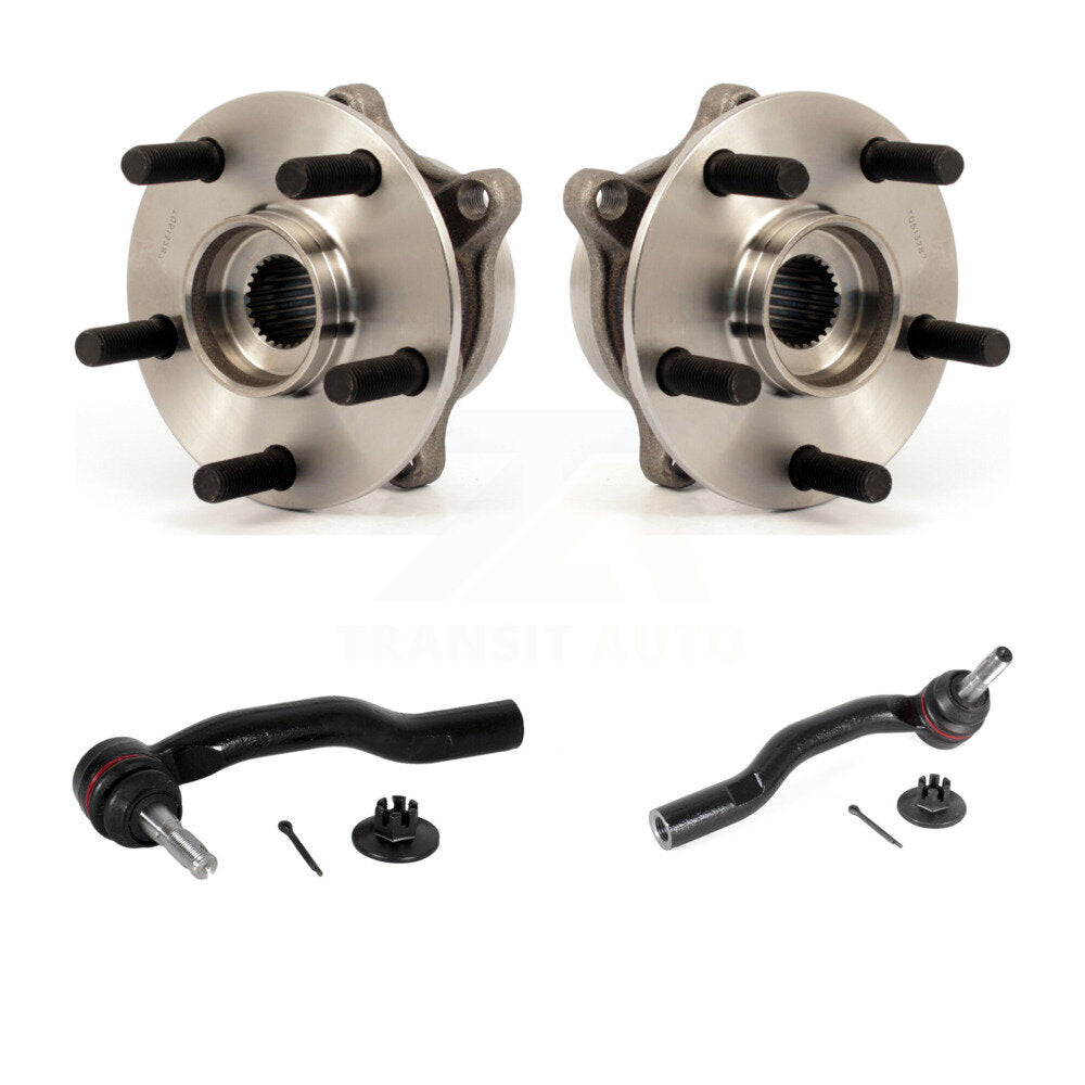 Kit de roulement de roue avant et d'extrémité de biellette de direction pour Toyota Prius Lexus CT200h enfichable