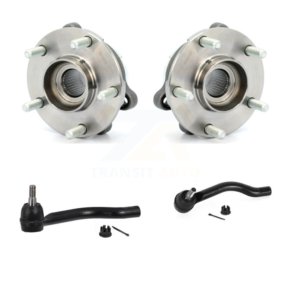 Kit de roulement de roue avant et d'extrémité de biellette de direction, pour Nissan Pathfinder Murano INFINITI QX6