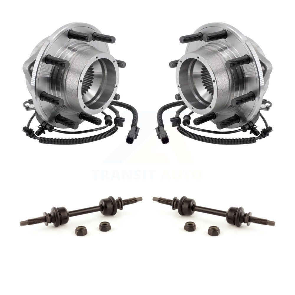Ensemble de roulement de moyeu avant et Kit de liaison pour Ford F-350 Super Duty 4WD K7T-10136