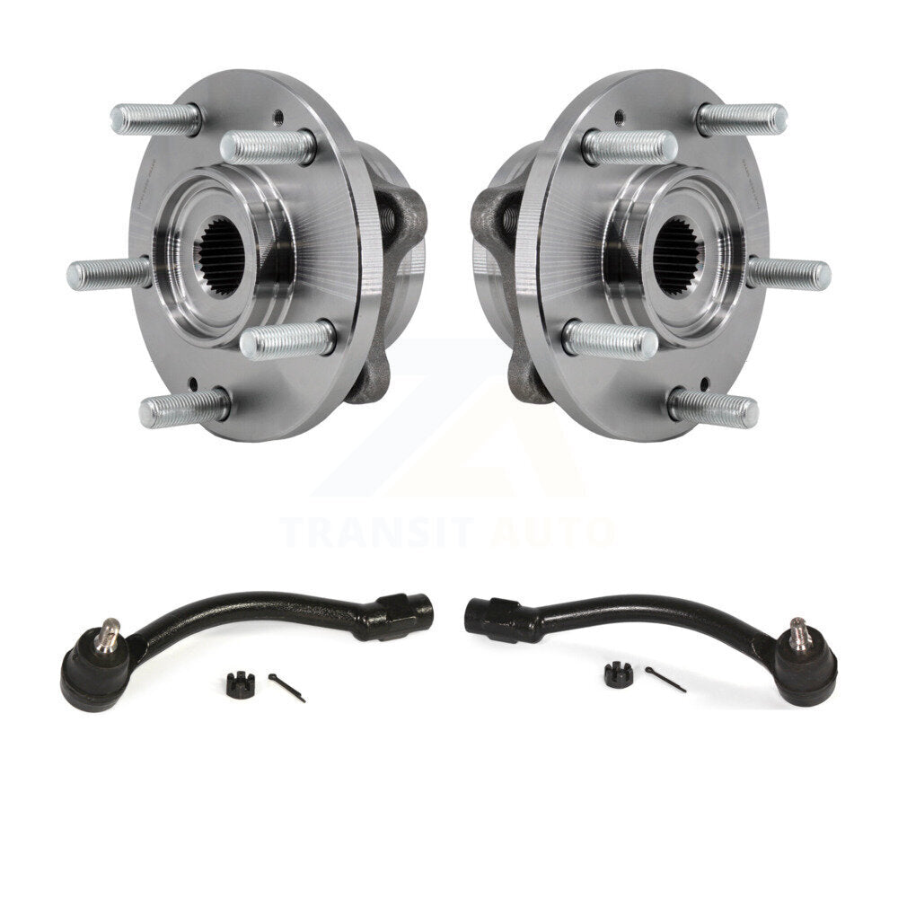 Kit de roulement de roue avant et d'extrémité de biellette de direction pour Kia Soul 2017-2019 K7T-101384