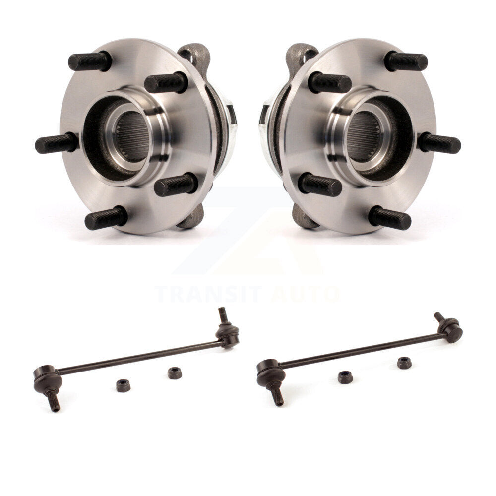 Ensemble de roulement de moyeu avant et Kit de liaison pour Nissan Murano Quest K7T-101396