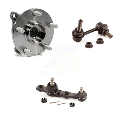 Kit de roulement de moyeu avant gauche, rotule inférieure et barre stabilisatrice pour Lexus RC350 AWD