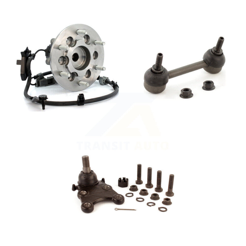 Roulement de moyeu avant gauche, Kit de rotule inférieure et de maillons pour Isuzu i-280 i-290 i-37