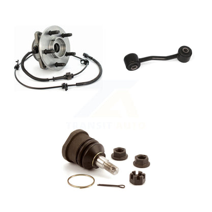Ensemble de roulement avant gauche, Joint à rotule inférieur, Kit de liaison de barre stabilisatrice pour Jeep Liberty
