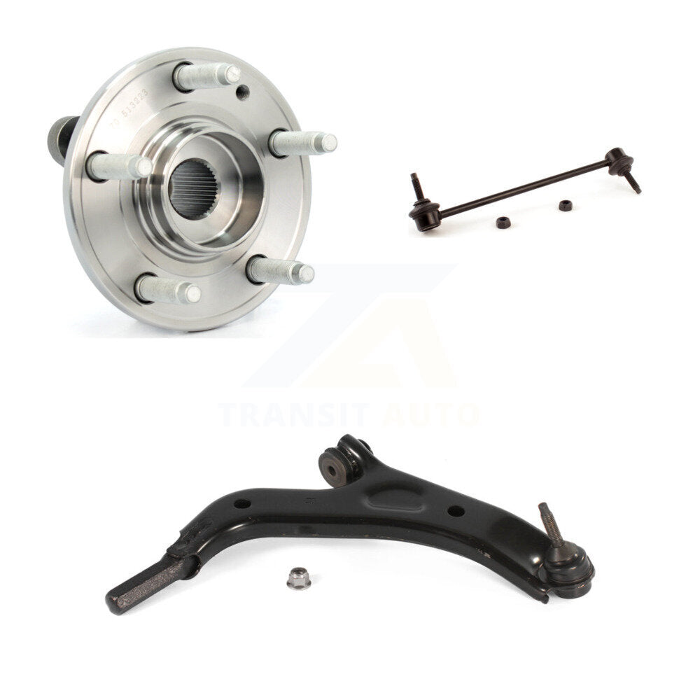 Kit de bras de commande inférieur et de liaison, roulement avant droit, pour Ford Taurus X Mercury Sabl