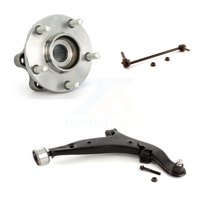 Kit de bras de commande et de liaison inférieurs, roulement de moyeu avant droit, pour Nissan Quest 2004 – 2009