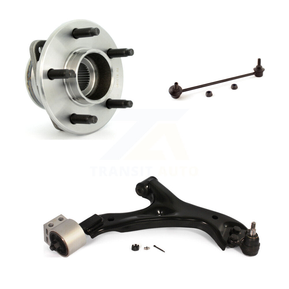 Kit de bras de commande inférieur et de liaison, roulement avant droit, pour Saturn Vue Pontiac Torrent